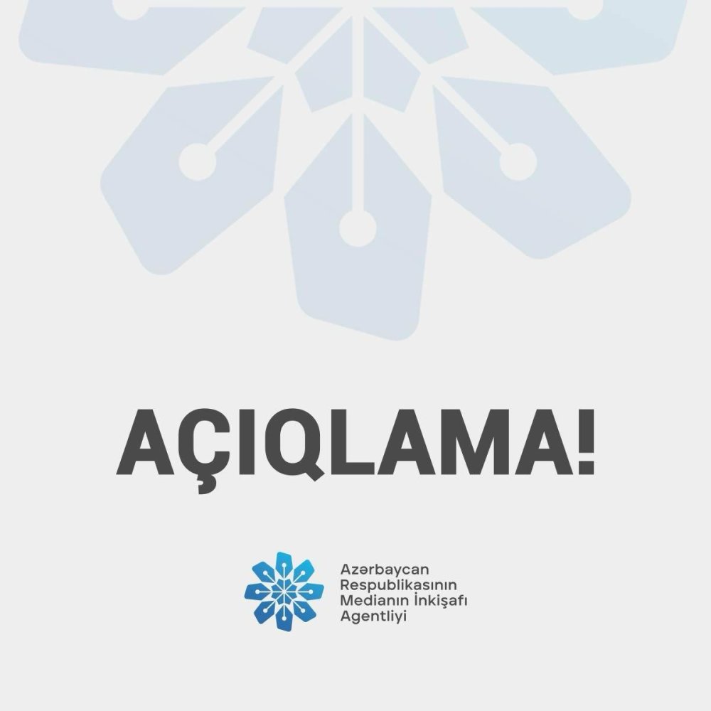 Azerbaycan ve Turkiye arasinda strateji muttefiqliyi hedef alan dezinformasiya ile bagli MEDIA-nin aciqlamasi